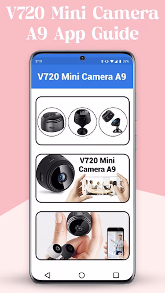 V720 Mini Camera A9 App Guide Screenshot 2 - AppWisp.com V720 Mini Camera A9 App Guide Screenshot 2 - AppWisp.com