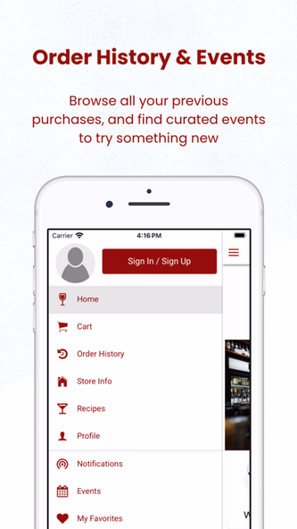 Urban Wines and Spirits Screenshot 2 - AppWisp.com Urban Wines and Spirits Screenshot 2 - AppWisp.com
