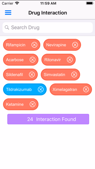 Drug Center - Pediatric Oncall Screenshot 4 - AppWisp.com Drug Center - Pediatric Oncall Screenshot 4 - AppWisp.com