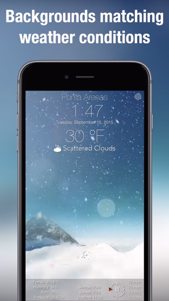 Living Weather HD Live Screenshot 4 - AppWisp.com Living Weather HD Live Screenshot 4 - AppWisp.com