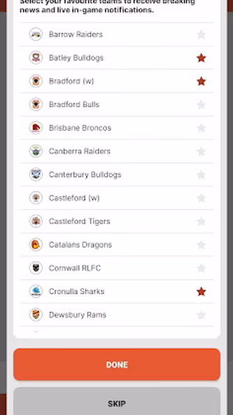 Love Rugby League. Screenshot 2 - AppWisp.com Love Rugby League. Screenshot 2 - AppWisp.com