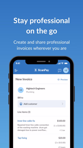 ScanPay - Payments & Invoicing Screenshot 4 - AppWisp.com ScanPay - Payments & Invoicing Screenshot 4 - AppWisp.com