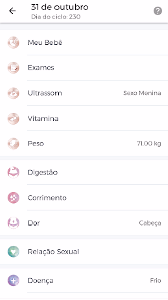 Minha Gravidez por Paula Screenshot 3 - AppWisp.com Minha Gravidez por Paula Screenshot 3 - AppWisp.com