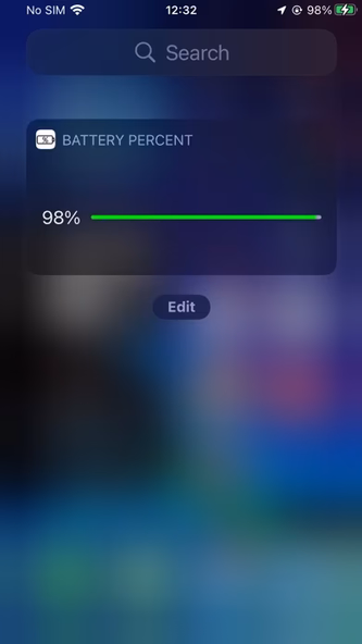 Battery Percent Screenshot 4 - AppWisp.com Battery Percent Screenshot 4 - AppWisp.com