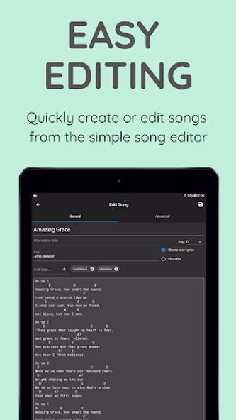 SongbookPro Screenshot 4 - AppWisp.com SongbookPro Screenshot 4 - AppWisp.com