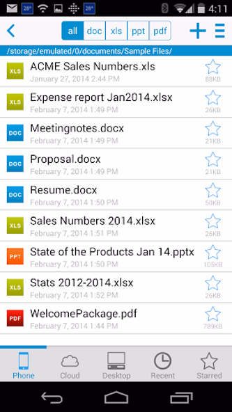 Docs To Go™ Office Suite Screenshot 1 - AppWisp.com Docs To Go™ Office Suite Screenshot 1 - AppWisp.com