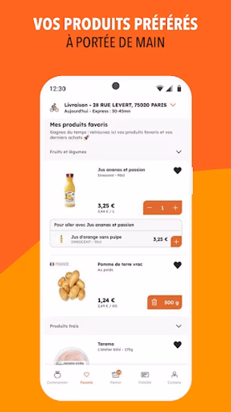 franprix: Livraison de courses Screenshot 3 - AppWisp.com franprix: Livraison de courses Screenshot 3 - AppWisp.com