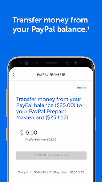 PayPal Prepaid Screenshot 2 - AppWisp.com PayPal Prepaid Screenshot 2 - AppWisp.com
