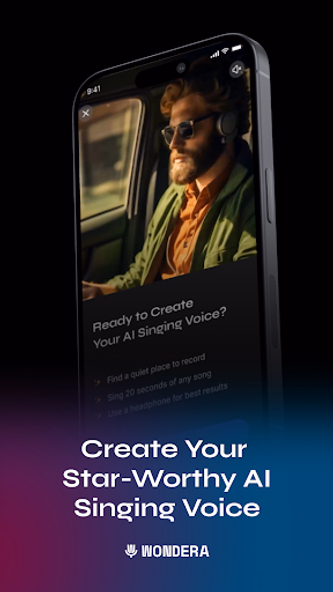 WONDERA - Make Music with AI Screenshot 1 - AppWisp.com WONDERA - Make Music with AI Screenshot 1 - AppWisp.com