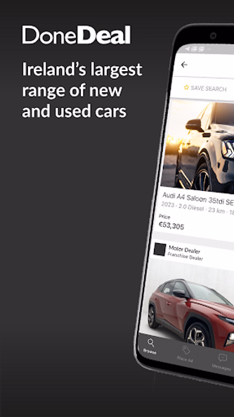 DoneDeal: Cars For Sale Screenshot 1 - AppWisp.com DoneDeal: Cars For Sale Screenshot 1 - AppWisp.com