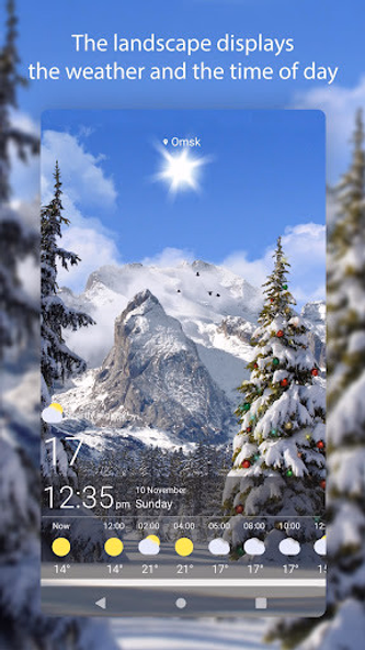 Weather Live Wallpapers Screenshot 2 - AppWisp.com Weather Live Wallpapers Screenshot 2 - AppWisp.com