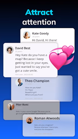 Pickup Lines - Flirt Messages Screenshot 3 - AppWisp.com Pickup Lines - Flirt Messages Screenshot 3 - AppWisp.com
