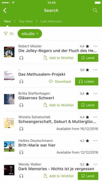 Onleihe Screenshot 2 - AppWisp.com Onleihe Screenshot 2 - AppWisp.com