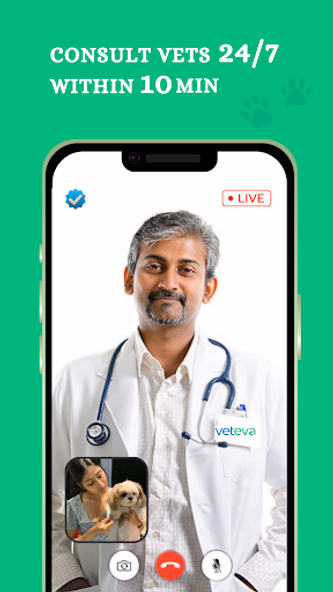 Veteva - Consult Vets 24/7 Screenshot 1 - AppWisp.com Veteva - Consult Vets 24/7 Screenshot 1 - AppWisp.com