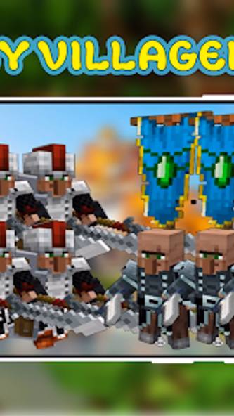 Fantasy Villagers Mod For MCPE Screenshot 4 - AppWisp.com Fantasy Villagers Mod For MCPE Screenshot 4 - AppWisp.com