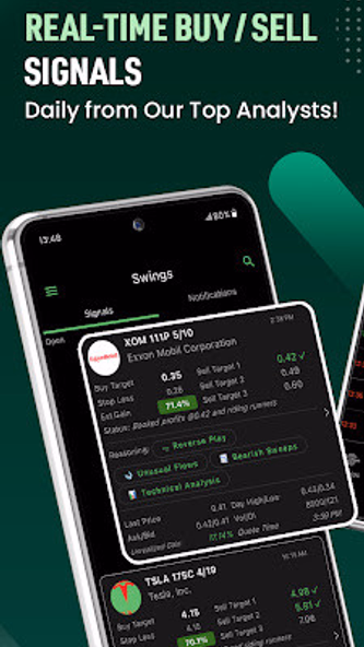 Option Signals -Picker Alerter Screenshot 1 - AppWisp.com Option Signals -Picker Alerter Screenshot 1 - AppWisp.com
