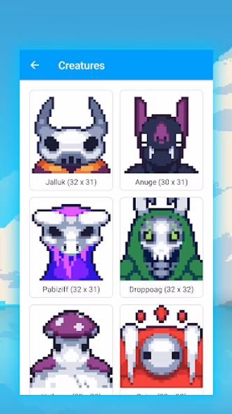 How to draw pixel art by steps Screenshot 3 - AppWisp.com How to draw pixel art by steps Screenshot 3 - AppWisp.com