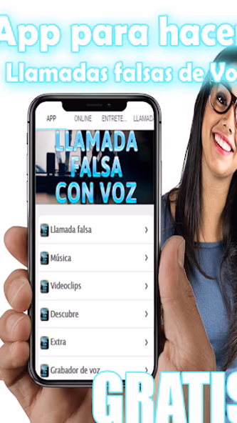 Fake Call with Voice of Woman Screenshot 2 - AppWisp.com Fake Call with Voice of Woman Screenshot 2 - AppWisp.com