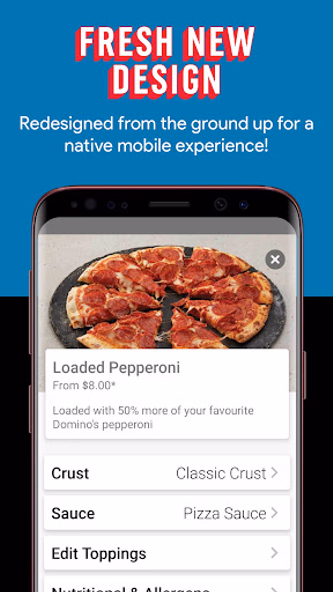 Domino's Screenshot 3 - AppWisp.com Domino's Screenshot 3 - AppWisp.com