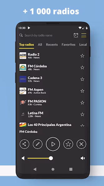 Argentinian FM Radios Screenshot 2 - AppWisp.com Argentinian FM Radios Screenshot 2 - AppWisp.com