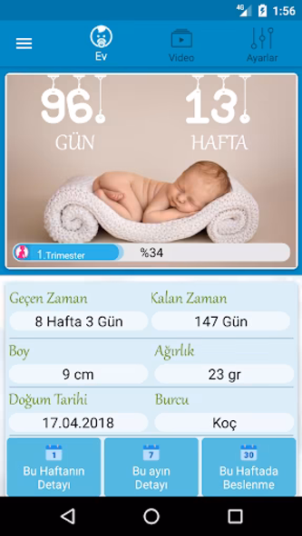 Hamilelik Takibi Screenshot 1 - AppWisp.com Hamilelik Takibi Screenshot 1 - AppWisp.com