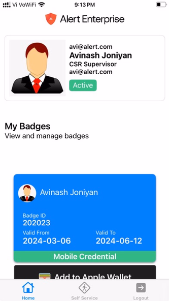 AE Wallet Screenshot 2 - AppWisp.com AE Wallet Screenshot 2 - AppWisp.com