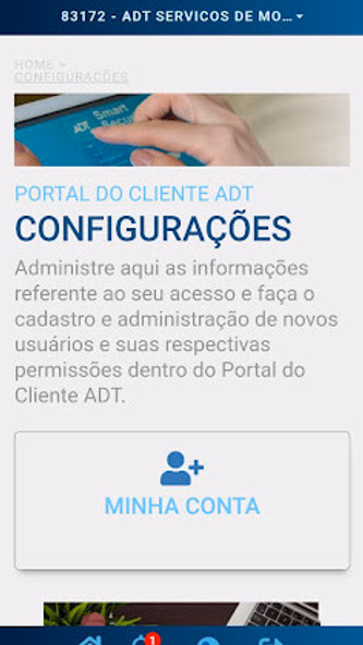 Portal do Cliente ADT Screenshot 4 - AppWisp.com Portal do Cliente ADT Screenshot 4 - AppWisp.com