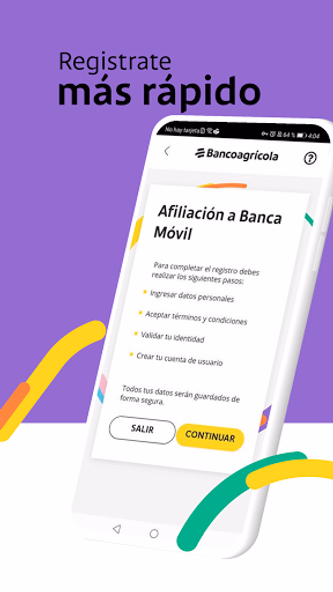 Bancoagrícola Screenshot 2 - AppWisp.com Bancoagrícola Screenshot 2 - AppWisp.com