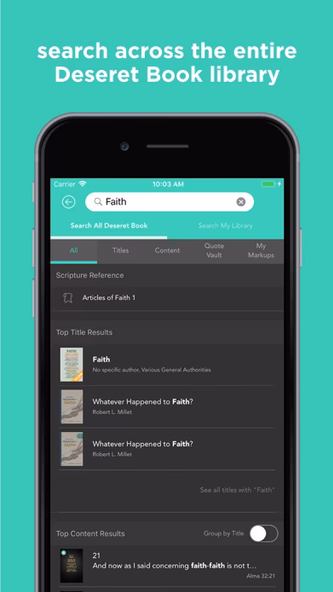 Deseret Bookshelf LDS Books Screenshot 4 - AppWisp.com Deseret Bookshelf LDS Books Screenshot 4 - AppWisp.com