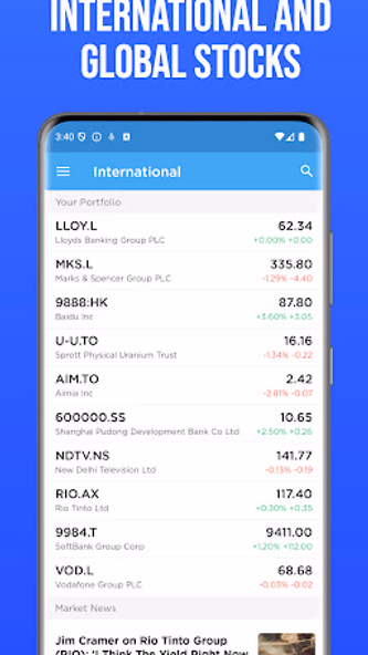 Stock Market Tracker Screenshot 4 - AppWisp.com Stock Market Tracker Screenshot 4 - AppWisp.com