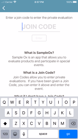 Sample Ox Screenshot 4 - AppWisp.com Sample Ox Screenshot 4 - AppWisp.com
