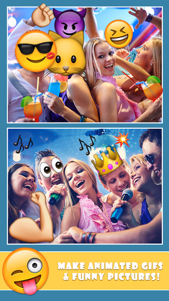 Emoji GIF Maker - Make Animated Gifs with Emoticons Screenshot 3 - AppWisp.com Emoji GIF Maker - Make Animated Gifs with Emoticons Screenshot 3 - AppWisp.com