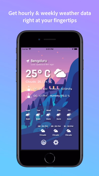 Weather-Wise Screenshot 2 - AppWisp.com Weather-Wise Screenshot 2 - AppWisp.com