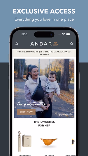 Andar Screenshot 2 - AppWisp.com Andar Screenshot 2 - AppWisp.com