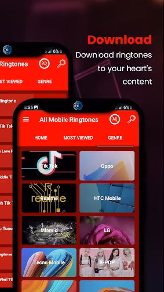 Ringtones for mobile phone Screenshot 2 - AppWisp.com Ringtones for mobile phone Screenshot 2 - AppWisp.com