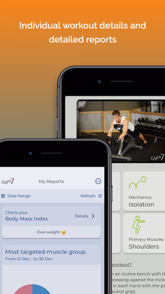 Gym7 Workout Planner (Ad-Free) Screenshot 2 - AppWisp.com Gym7 Workout Planner (Ad-Free) Screenshot 2 - AppWisp.com
