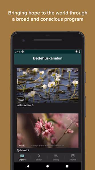Bedehuskanalen Screenshot 3 - AppWisp.com Bedehuskanalen Screenshot 3 - AppWisp.com