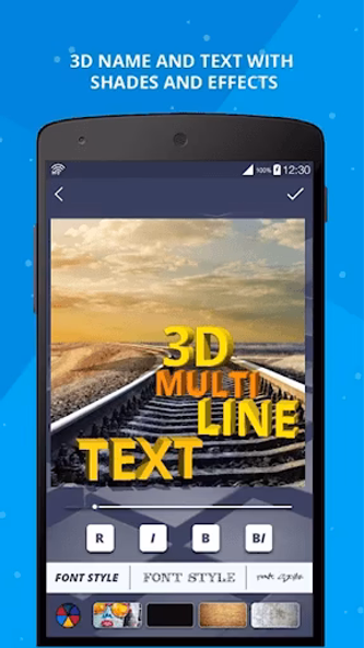 3D Name on Pics - 3D Text Screenshot 4 - AppWisp.com 3D Name on Pics - 3D Text Screenshot 4 - AppWisp.com