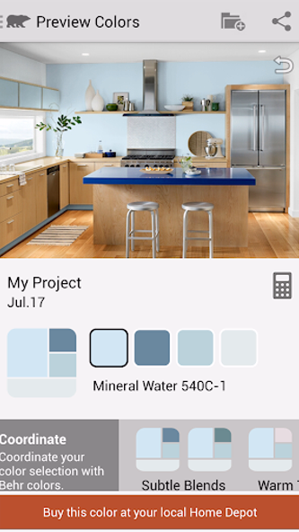 ColorSmart by BEHR® Mobile Screenshot 4 - AppWisp.com ColorSmart by BEHR® Mobile Screenshot 4 - AppWisp.com