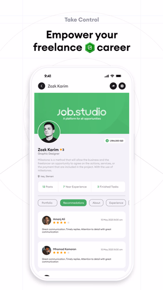 Job Studio Screenshot 3 - AppWisp.com Job Studio Screenshot 3 - AppWisp.com