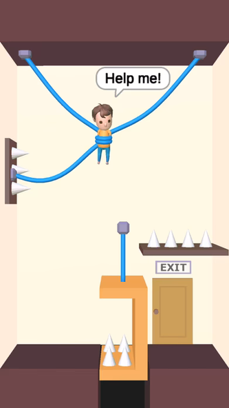 Rescue Cut - Rope Puzzle Screenshot 3 - AppWisp.com Rescue Cut - Rope Puzzle Screenshot 3 - AppWisp.com