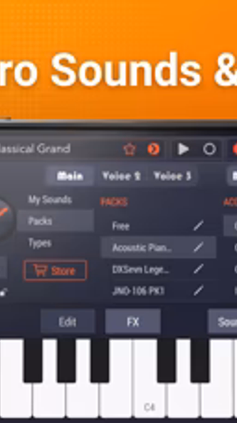 Piano Pro & Drum Loop Machine Screenshot 1 - AppWisp.com Piano Pro & Drum Loop Machine Screenshot 1 - AppWisp.com