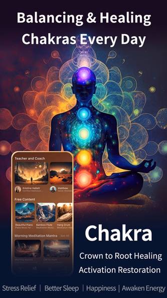 Mantra Chakra Meditation Reiki Screenshot 1 - AppWisp.com Mantra Chakra Meditation Reiki Screenshot 1 - AppWisp.com