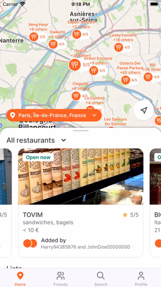 GetResto, all the restaurants Screenshot 1 - AppWisp.com GetResto, all the restaurants Screenshot 1 - AppWisp.com