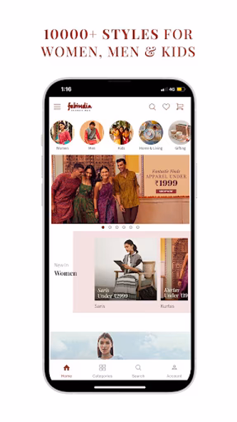 Fabindia Screenshot 3 - AppWisp.com Fabindia Screenshot 3 - AppWisp.com