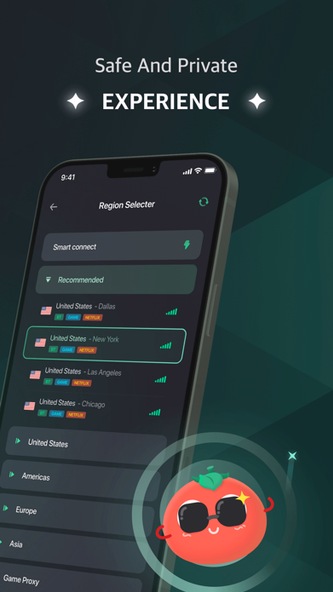 VPN Tomato Pro - Fast & Secure Screenshot 2 - AppWisp.com VPN Tomato Pro - Fast & Secure Screenshot 2 - AppWisp.com