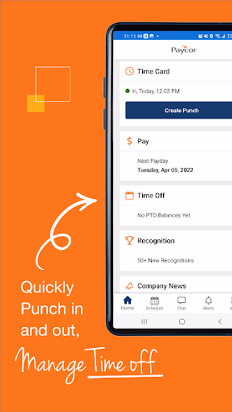 Paycor Mobile Screenshot 1 - AppWisp.com Paycor Mobile Screenshot 1 - AppWisp.com