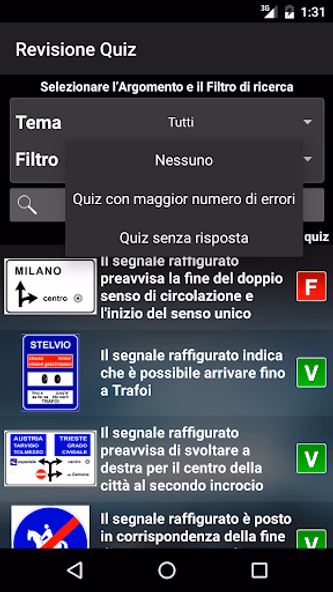 Quiz Patente di Guida: Auto B Screenshot 2 - AppWisp.com Quiz Patente di Guida: Auto B Screenshot 2 - AppWisp.com