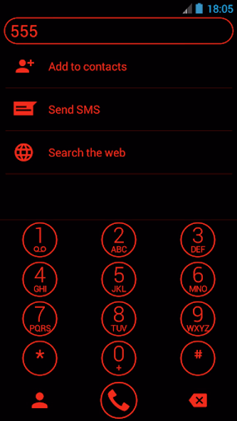 Dialer Theme Circle Black Red Screenshot 2 - AppWisp.com Dialer Theme Circle Black Red Screenshot 2 - AppWisp.com