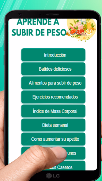 Como Subir de Peso Rapido Screenshot 1 - AppWisp.com Como Subir de Peso Rapido Screenshot 1 - AppWisp.com